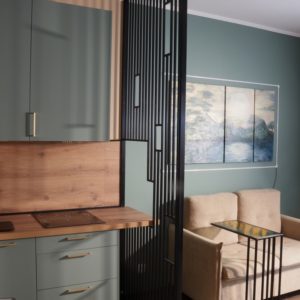 Перегородка для зонирования из металла